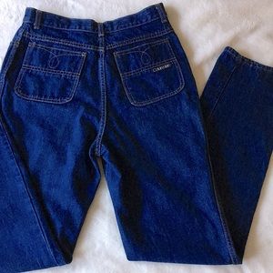 Vintage Calvin Klein High Waisted Mom Jeans (12” Rise, 31” Waist) 80’s